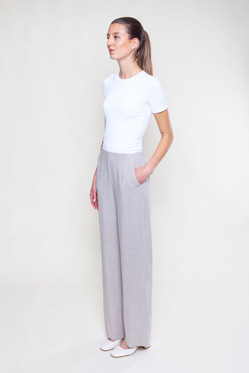 Chill Sommer  Hose Beige