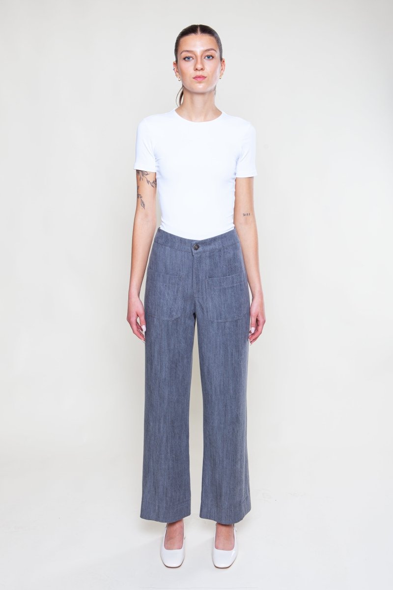 Sea Jeans Hose Grau